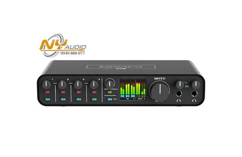 Motu M6 Audio Interface Hàng Chính Hãng Giá Tốt Tại Tphcm Ny Audio