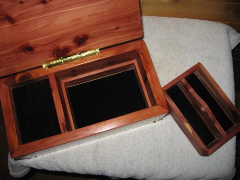 Cedar Jewelry Box By Chevyman137 Woodworking