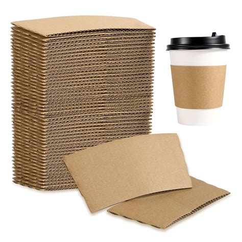 Amazon Vplus Pack Coffee Sleeves Disposable Cup Sleeves For