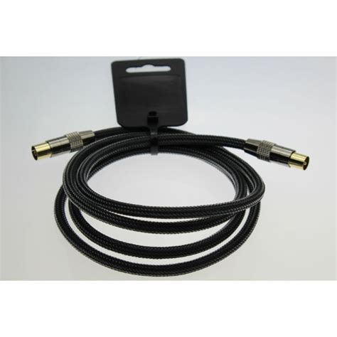 Metal Housing And Nylon Braiding Tv Antenna Coaxial Cable Consumer Electronics Electronics