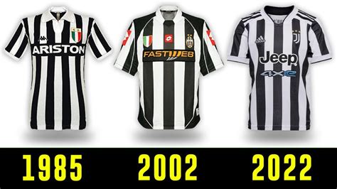 The Evolution Of Juventus Jersey Juventus Kits History