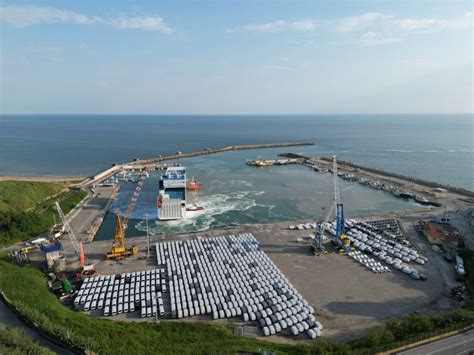 Vasto Al Porto Di Vasto Ingresso Record Ormeggia Nave Da 209 Metri