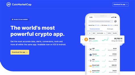 CoinMarketCap App Now Available On Android And IOS Devices