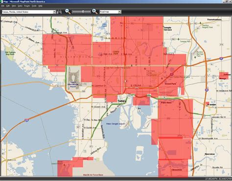 Zip Code Map Hillsborough County - Map Of Rose Bowl