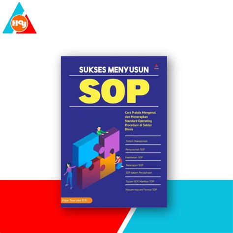 Promo Buku Sukses Menyusun SOP Cara Praktis Mengenal Dan Menerapkan