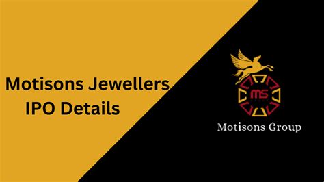 Motisons Jewellers IPO: Insights, Dates & Investor Guide - FTrans.Net