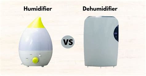 Humidifier And Dehumidifier What S The Difference