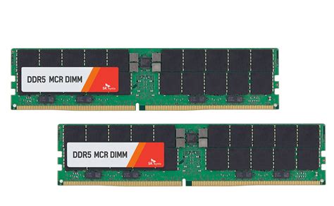 SK Hynix dévoile une mémoire DDR5 MCR pour serveurs 80 plus rapide