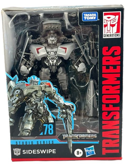 Transformers Studio Series 78 Sideswipe Misb Hasbro Rotf Movie Deluxe