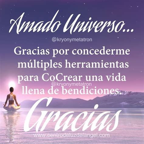 Amado Universo Afirmaciones Positivas Afirmaciones Positivas