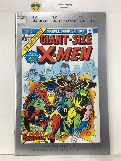 Marvel Milestone Edition Giant Size X Men 1991 Reprint Original