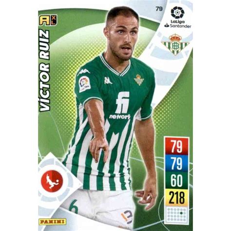 Sale Trading Cards Víctor Ruíz Betis Adrenalyn XL 2021 22 La Liga