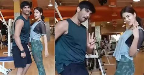 Rhea Chakraborty Shares A Throwback Video Of Her And Late Actor Sushant Singh Rajput