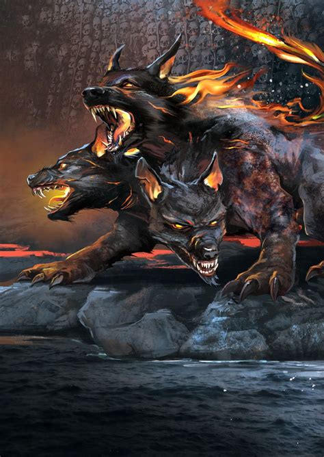 Hound Of Hades Created For The Heroes Game The Illustration Is Part