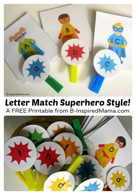 A Super Upper And Lowercase Letters Printable Matching Game