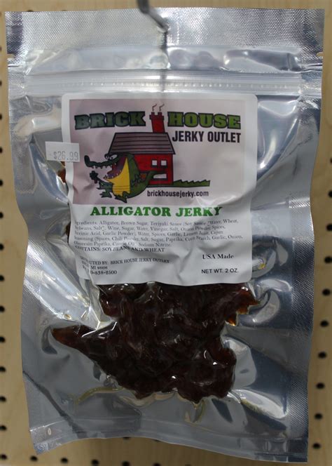 Alligator Jerky – Brick House Jerky Outlet