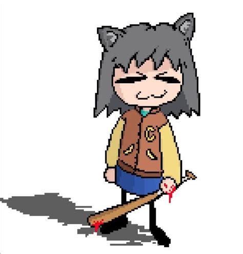 Hotline Miami X Tsukihime In 2022 Neko Crazy Cats Hotline Miami