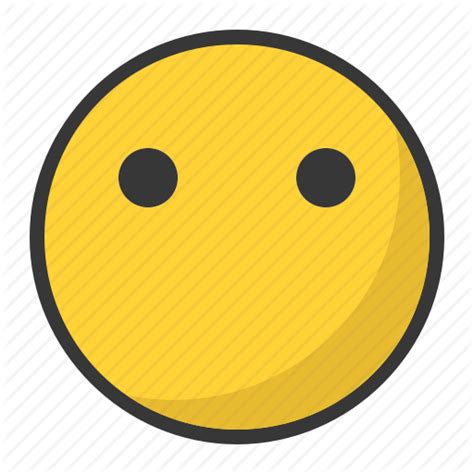 Emoticon Yellow Facial Expression Smiley Smile Circle Line Icon Oval No