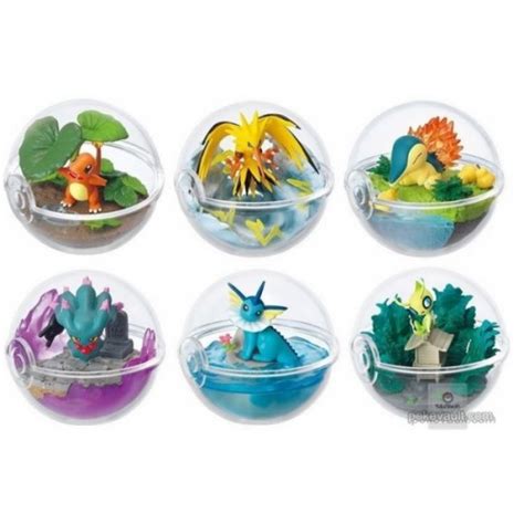 Pokemon Center Re Ment Terrarium Collection Series Complete Set