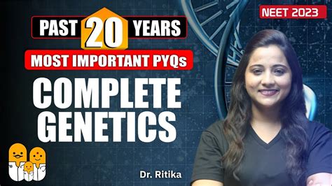 Complete Genetics Neet Past Years Most Important Pyqs