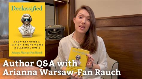 Author Q A With Arianna Warsaw Fan Rauch YouTube