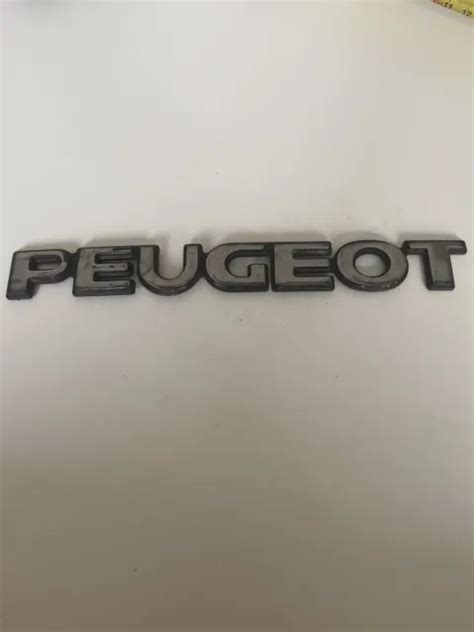 Peugeot Origine Monogramme Logo Embl Me Insigne Custodes Sigles Eur