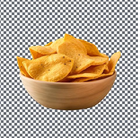 Premium Psd Psd Potato Chips Isolated On Transparent Background