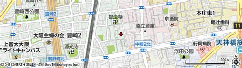 大阪府大阪市北区豊崎1丁目7 22の地図 住所一覧検索｜地図マピオン