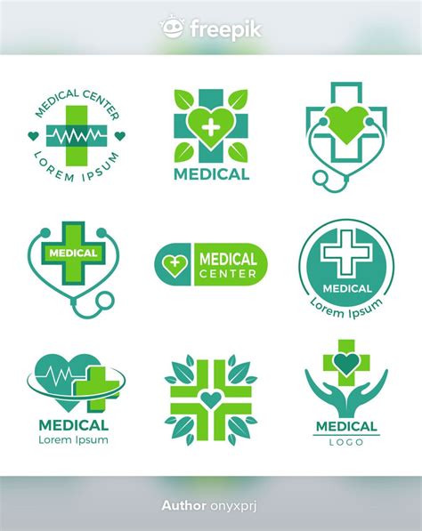 Logotipos M Dicos Cruz De Cl Nica Ou Ho Premium Vector Freepik