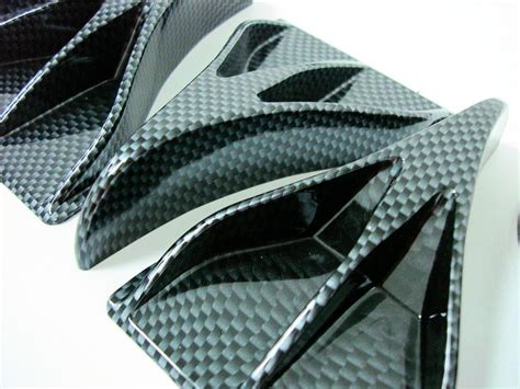 Vortex Generator Nasa Roof Fin Kit Version Carbon Fiber Look The Real