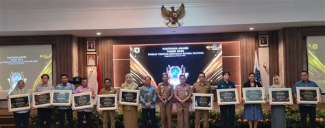 Pt Timah Tbk Raih Penghargaan Patriana Tingkat Provinsi Bangka