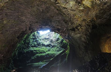 Inside Of A Extinct Volcano