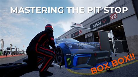 Mastering The Pit Stop In Assetto Corsa Competizione YouTube