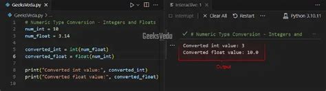 How To Convert Data Type Conversion In Python