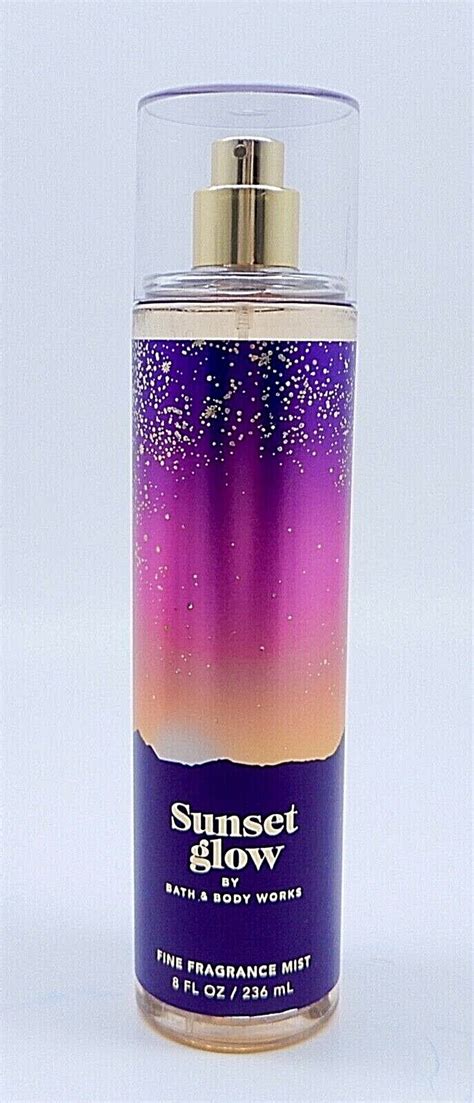 Bath Body Works Sunset Glow Fine Fragrance Body Mist Spray Oz New