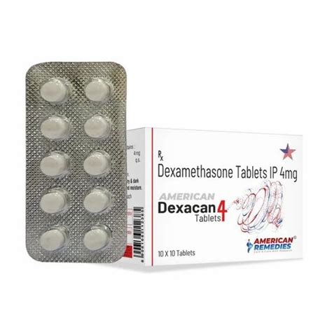 Dexamethasone 4mg Tab At Rs 5163stripe Dexamethasone Tablets In