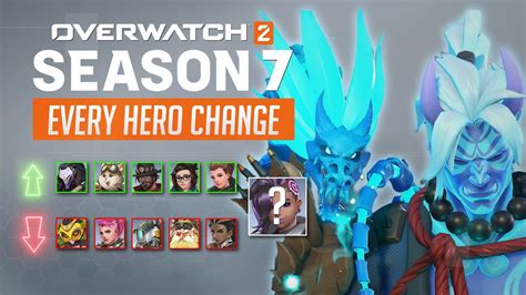 Overwatch Every Hero Change For Season Youtube