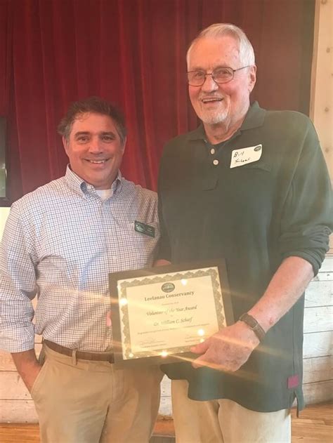 Dr. Bill Scharf Named Leelanau Conservancy’s 2018 Volunteer of the Year - The Leelanau Conservancy