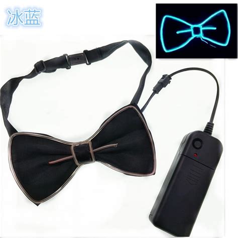 Gwiyeopda Light Up Bow Tie For Men Led Neon Bowtie Funny Ties Kids Boys