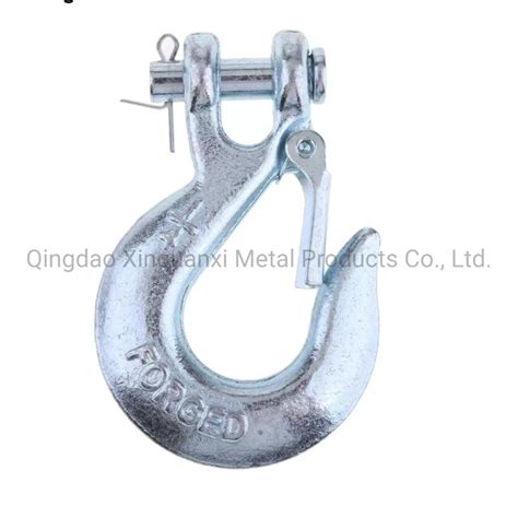 Drop Forged Alloy Steel Lifting Safety Clevis Slip Hook H A With