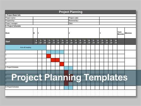 Guidelines For Project Planning Excel Template Excelonist Project