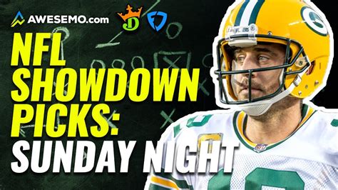 Nfl Dfs Showdown Live Before Lock Snf Week 14 Bears At Packers Showdown