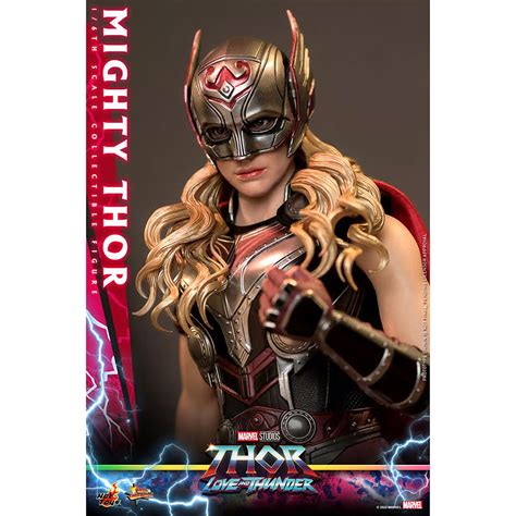 Hot Toys 1 6 Scale Marvel Thor Love And Thunder Mighty Thor Statue Merchandise Zavvi Australia