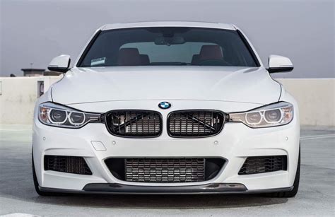 BMW 3 SERIES M SPORT F30 F31 AK FRONT LIP SPOILER SPLITTER Car Styling