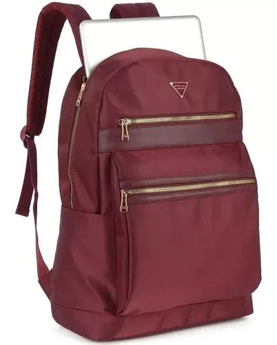 Mochila Escolar Polo King Mn51647pk Color Vino 31L MercadoLibre