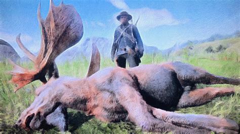 Done killed a Moose : r/reddeadredemption2