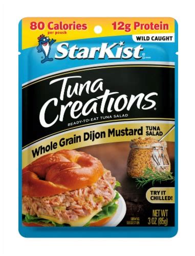 Starkist® Tuna Creations® Wild Caught Whole Grain Djion Mustard Tuna ...