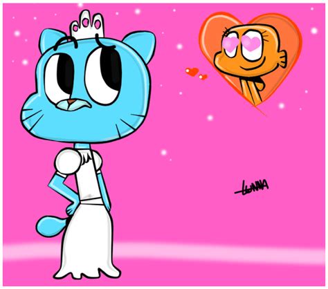 Gumball and Darwin images gumball in a dress :P wallpaper and background photos (22859011)