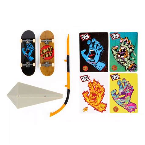 Tech Deck 2 Pak Deskorolek Santa Cruz FINGERBOARD Skate Arena Pl