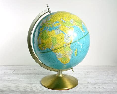 Vintage Rand McNally World Globe by Haven Vintage - Traditional - World ...